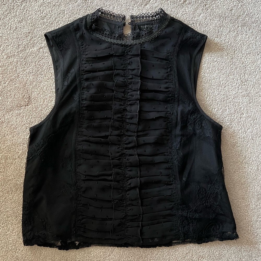 Top Shop Delicate Intricate Lace Top